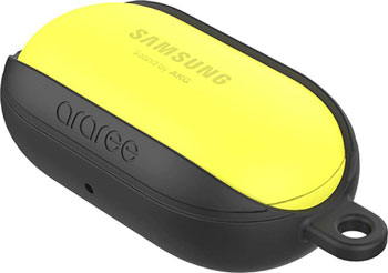 

Силиконовый чехол Samsung, araree Bean для Galaxy Buds Live чёрный (GP-R170KDFPBRA)