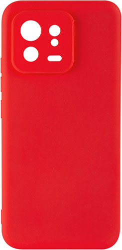 фото Защитный чехол red line ibox case, для xiaomi 13, с защитой камеры и подложкой, красный