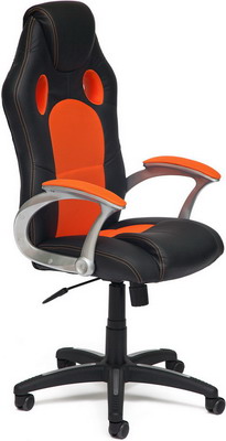 

Кресло Tetchair, RACER кож/зам ткань черный/оранжевый 36-6/07