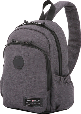 

Рюкзак Swissgear 13'' cерый ткань Grey Heather/ полиэстер 600D PU 25х14х35 см 12 л SA2608424521