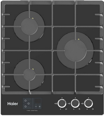 

Газовая варочная панель Haier HHX-G53CNSB, Черный