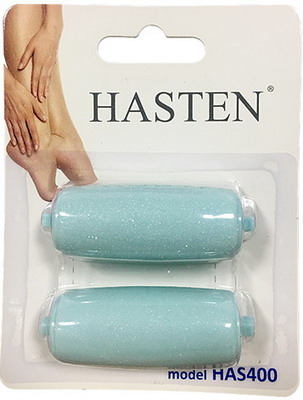 Сменные ролики Hasten HAS400 пилки для ног HAS200 (2шт.) сменные ролики для электрической пилки для ног hasten has400 2 шт