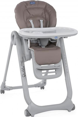 

Стульчик для кормления Chicco, Chicco Polly Magic Relax цвет Dove Grey 88733