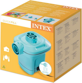 Intex fast fill матрас