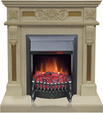 

Каминокомплект Realflame, Corsica STD/EUG WT с Fobos Lux Black