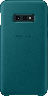

Чехол (клип-кейс) Samsung, S 10 e (G 970) LeatherCover green EF-VG 970 LGEGRU