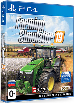 

Игра для приставки Sony, PS4 Farming Simulator 19