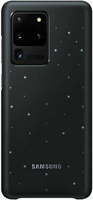 

Чехол (клип-кейс) Samsung, S20 Ultra (G988) LED-Cover black EF-KG988CBEGRU