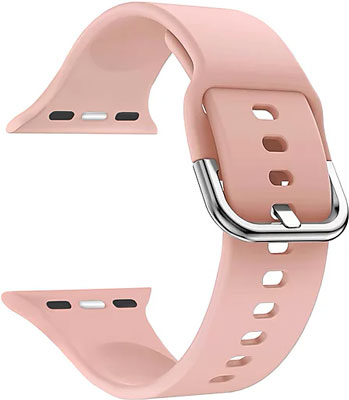 

Силиконовый ремешок Lyambda, для Apple Watch 42/44 mm AVIOR DSJ-17-44-PK Light pink