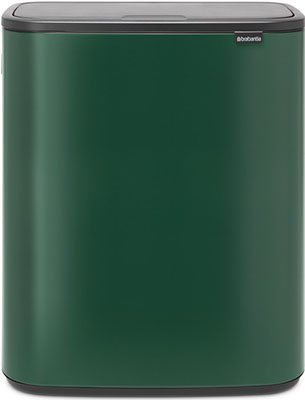 Мусорный бак Brabantia BO TOUCH BIN (2x30л) зеленая сосна