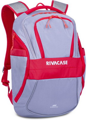 Рюкзак Rivacase для ноутбука 15.6'' 20л серо-красный 5225 grey/red