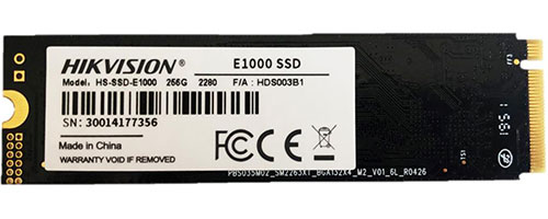 

Накопитель SSD Hikvision M.2 E1000 256 Гб PCIe HS-SSD-E1000/256G