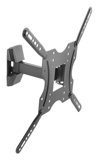 

Кронштейн для телевизора Ultramounts UM901 черный 32"-55" макс.30кг настенный поворотно-выдвижной и наклонный