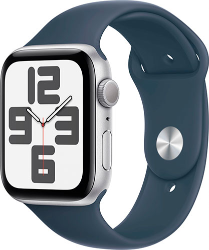 Часы Apple Watch SE2v2, 44 mm, Silver Alu /Storm Blue, S/B-M/L