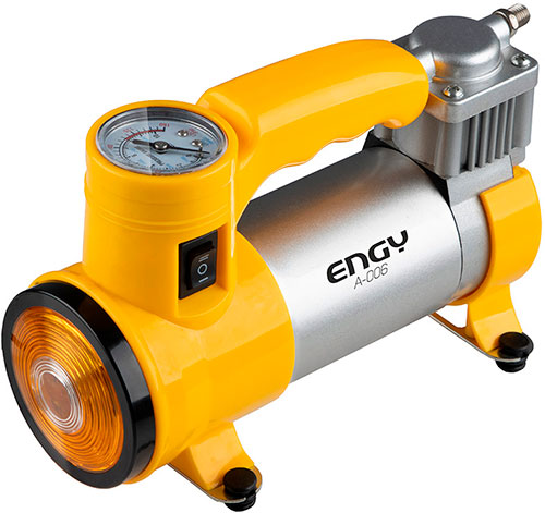 Автокомпрессор Engy A-006, желтый (998584)