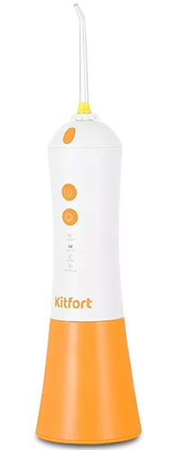 фото Ирригатор для полости рта kitfort кт-2958-4 бело-оранжевый