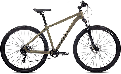 фото Горный велосипед aspect mtb, ideal hd, 29, 20, antigue brass (a24idealhd2920.bej)