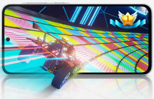 Смартфон Samsung Galaxy A55 128Gb 8Gb голубой AU