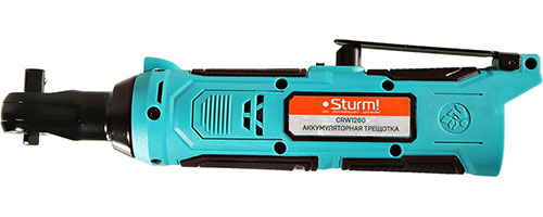 Трещотка аккумуляторная Sturm CRW1260, 12 В 1BatterySystem, без АКБ и ЗУ