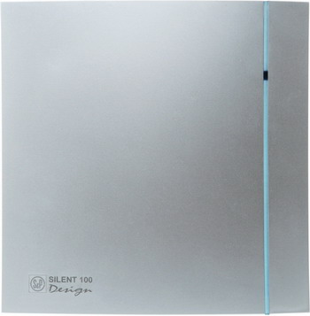 Вытяжной вентилятор Soler & Palau Silent-100 CRZ Design (серебро) 03-0103-122 crz