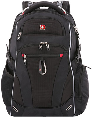 

Рюкзак Swissgear, Scansmart 15'' чёрный/красный полиэстер 900D/добби 34x22x46 см 34 л SA6752201409