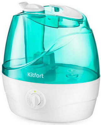 Увлажнитель воздуха Kitfort KT-2834-3 бело-бирюзовый