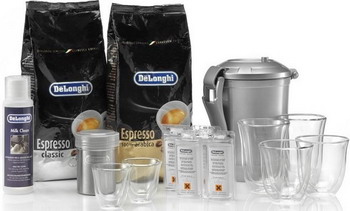 

Набор аксессуаров и кофе De’Longhi, DeLuxe Pack