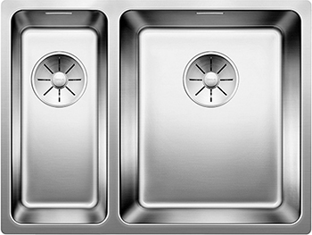 Кухонная мойка Blanco ANDANO 340/180-IF нерж.сталь зеркальная полировка без клапана-автомата правая
