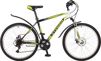 

Велосипед Stinger, 26'' Caiman D 20'' зеленый 26 SHD.CAIMD.20 GN7
