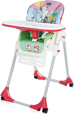 

Стульчик для кормления Chicco, Polly 2-in-1 Easy (Country Farm) 4 колеса