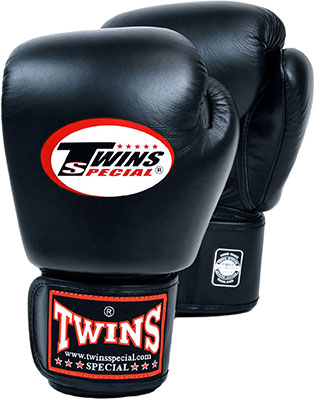 

Перчатки боксерские Twins, для муай-тай (черные) 12 oz BGVL-3-black-12