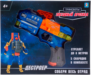 

Трансботы 1 Toy, ''Звёздный арсенал: Дестройер'' Т16332