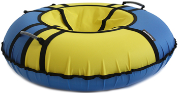 

Тюбинг Hubster, Хайп голубой-желтый 110 см во5599-1
