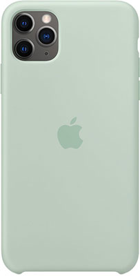 

Чехол (клип-кейс) Apple, для iPhone 11 Pro Max Silicone Case - Beryl MXM92ZM/A