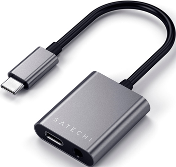 

Адаптер Satechi, Type-C to 3.5mm (ST-TCACAM)