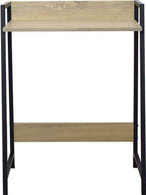 Стол на металлокаркасе Brabix LOFT CD-003 (ш640*г420*в840мм) цвет дуб натуральный 641217 стеллаж brabix loft sh 003 ш600 г350 в1500мм 5 полок цвет дуб антик 641235