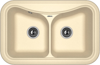 

Кухонная мойка Florentina, Крит-780 А 780х510 шампань FS