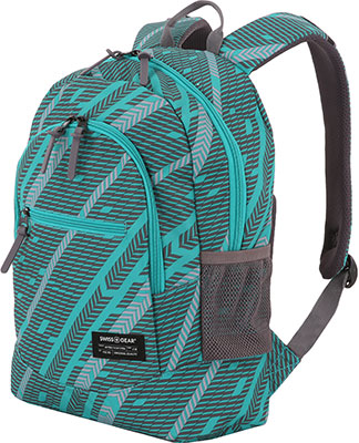 

Рюкзак Swissgear голубой/серый полиэстер 600D 32х16х43 см 22 л 2821630406