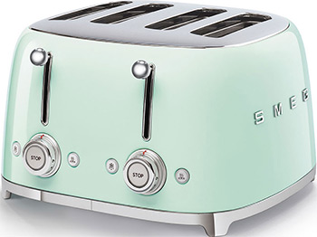 

Тостер Smeg TSF03PGEU, пастельный зеленый