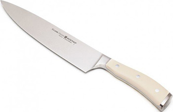 

Нож Wuesthof, «Шеф» 23 см 4596-0/23 WUS «Ikon Cream White»