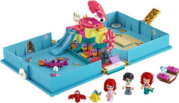 Конструктор Lego Disney Princess Книга сказочных приключений Ариэль 43176