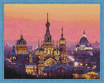 

Алмазная мозаика Цветной, ''Вечерний Петербург'' (40х50) на подрамнике qa202994