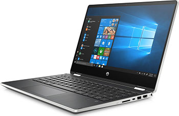 

Ноутбук HP, Pavilion x360 14-dw0032ur (22P10EA) silver