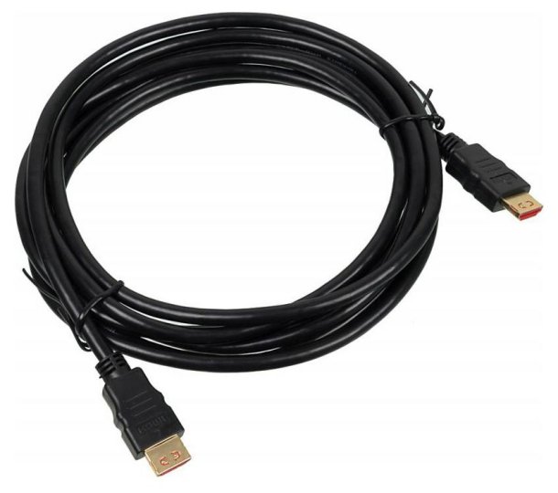 

Кабель аудио-видео Buro HDMI 1.4 HDMI (m)/HDMI (m) 3м. позолоч.конт. черный (BHP HDMI V1.4 3M LOCK)