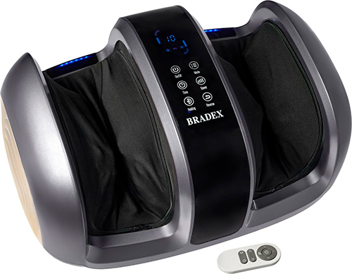 

Массажер для стоп и лодыжек Bradex БЛАЖЕНСТВО АЛЬФА (KZ 1181), графит, Серый