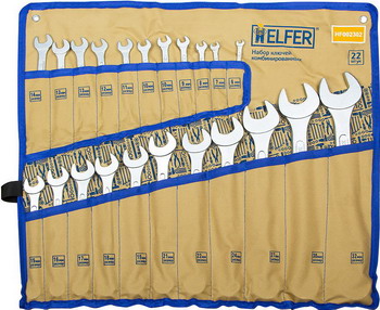 

Набор комбинированных ключей HELFER, HF 002302