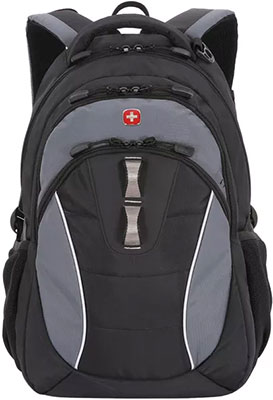 

Рюкзак для города Wenger, 13'' черный/серый полиэстер 32х15х46 см 22 л 16062415