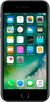 

Смартфон Apple, iPhone 7 32GB (MN8X2RU/A) черный