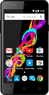 

Смартфон Archos, 50 Titanium Черный