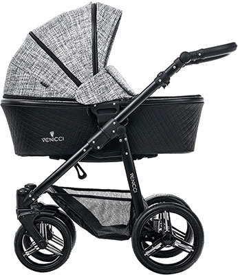 

Коляска Venicci, Shadow Fashion Black 121010